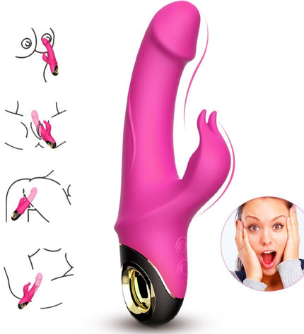ARMONY - METEROR DILDO VIBRATEUR LAPIN ROTATEUR FUCHSIA by ARMONY VIBRATORS