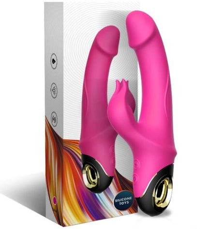 ARMONY - METEROR DILDO VIBRATEUR LAPIN ROTATEUR FUCHSIA by ARMONY VIBRATORS