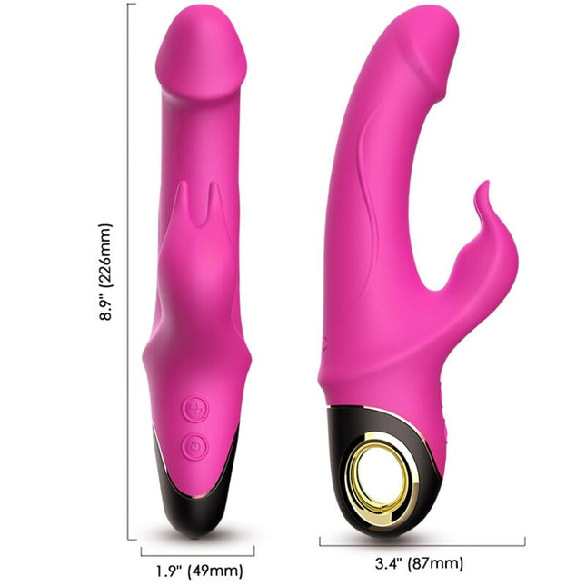 ARMONY - METEROR DILDO VIBRATEUR LAPIN ROTATEUR FUCHSIA by ARMONY VIBRATORS