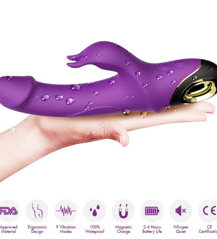 ARMONY - METEROR DILDO VIBRATEUR LAPIN VIOLET by ARMONY VIBRATORS