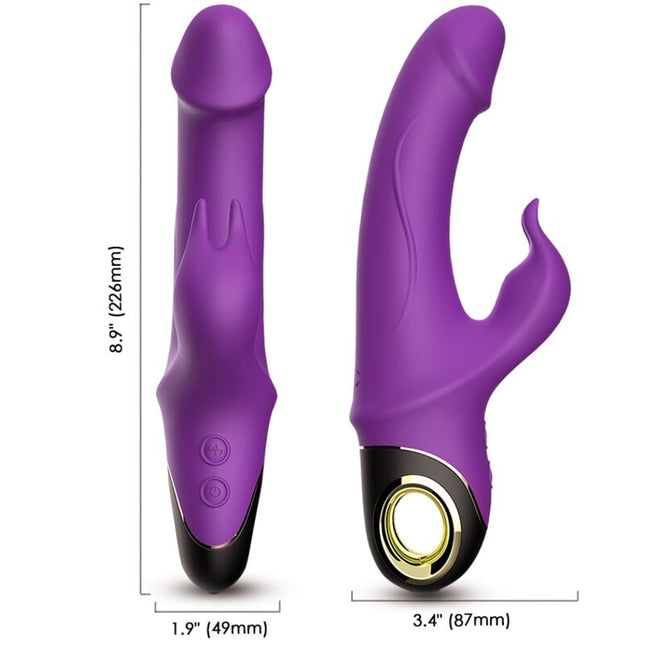 ARMONY - METEROR DILDO VIBRATEUR LAPIN VIOLET by ARMONY VIBRATORS