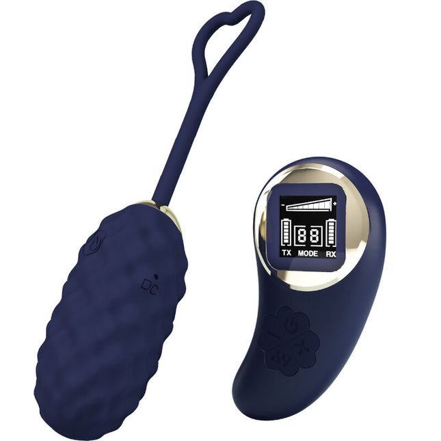 PRETTY LOVE - OEUF VIBRANT AVEC TÉLÉCOMMANDE VIVIAN BLUE by PRETTY LOVE LED