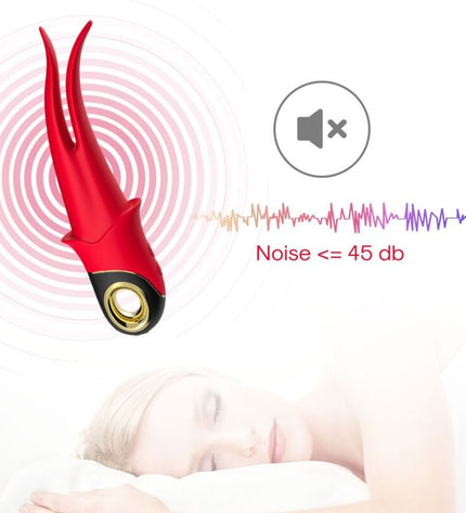 ARMONY - VIBRATEUR SHADOW DOUBLE TÊTE TEASING ROUGE by ARMONY VIBRATORS