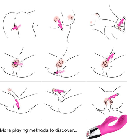 ARMONY - VIBRATEUR LAPIN FUCHSIA by ARMONY VIBRATORS