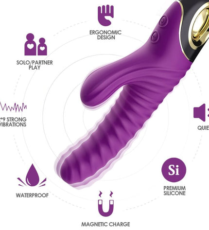 ARMONY - VIBRATEUR ETERNITY SILICONE VIOLET by ARMONY VIBRATORS