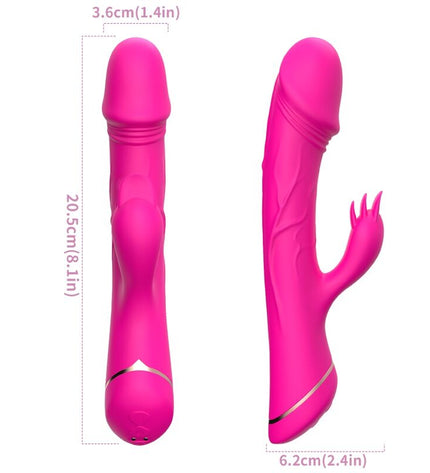 ARMONY - GODE VIBRATEUR LAPIN SILICONE FUCHSIA by ARMONY VIBRATORS