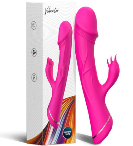 ARMONY - GODE VIBRATEUR LAPIN SILICONE FUCHSIA by ARMONY VIBRATORS