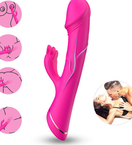 ARMONY - GODE VIBRATEUR LAPIN SILICONE FUCHSIA by ARMONY VIBRATORS