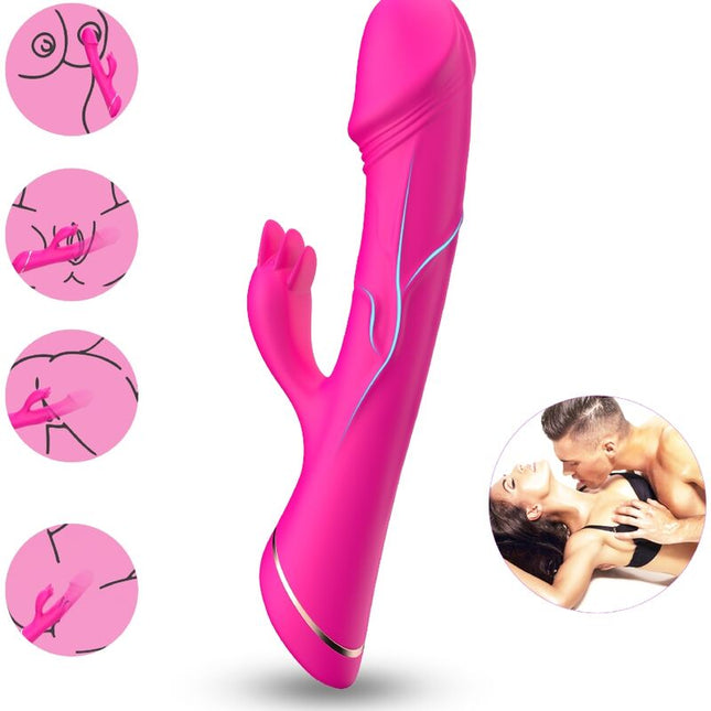 ARMONY - GODE VIBRATEUR LAPIN SILICONE FUCHSIA by ARMONY VIBRATORS