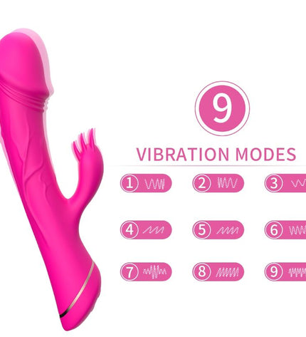 ARMONY - GODE VIBRATEUR LAPIN SILICONE FUCHSIA by ARMONY VIBRATORS