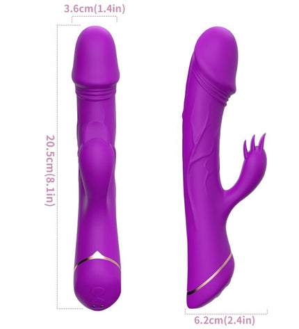 ARMONY - GODE VIBRATEUR LAPIN SILICONE VIOLET by ARMONY VIBRATORS