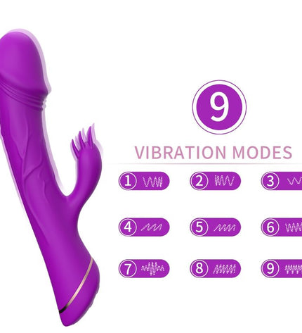 ARMONY - GODE VIBRATEUR LAPIN SILICONE VIOLET by ARMONY VIBRATORS