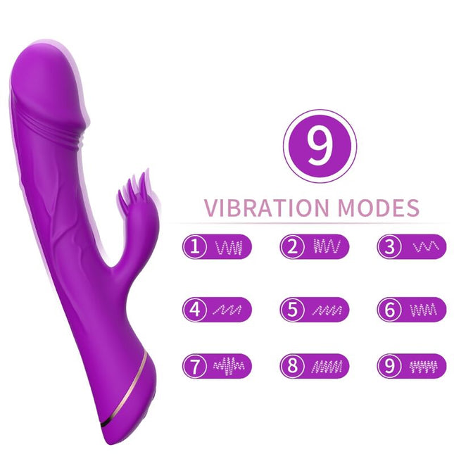 ARMONY - GODE VIBRATEUR LAPIN SILICONE VIOLET by ARMONY VIBRATORS