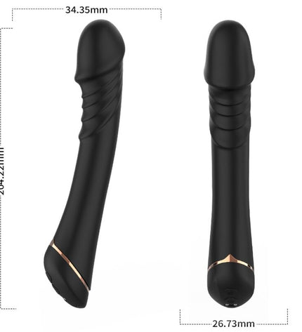 ARMONY - GODE VIBRATEUR SILICONE NOIR by ARMONY VIBRATORS