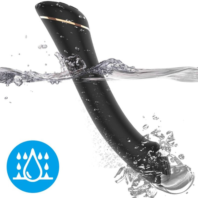 ARMONY - VIBRATEUR FALT HEAD SILICONE NOIR by ARMONY VIBRATORS