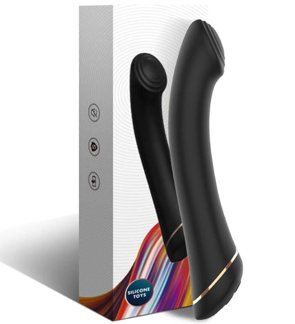 ARMONY - VIBRATEUR FALT HEAD SILICONE NOIR by ARMONY VIBRATORS