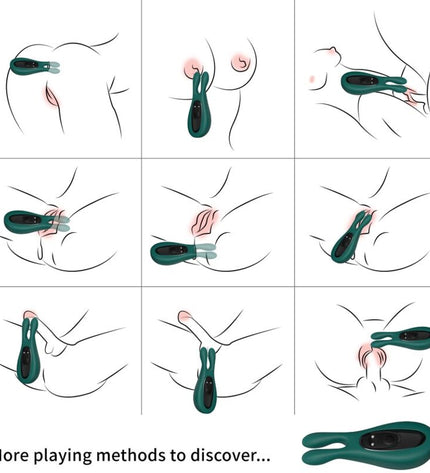 ARMONY - STIMULATEUR & VIBRATEUR LAPIN VERT by ARMONY STIMULATORS