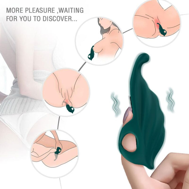ARMONY - STIMULATEUR DE DOIGTS & VIBRATEUR VERT by ARMONY STIMULATORS