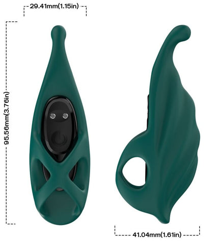 ARMONY - STIMULATEUR DE DOIGTS & VIBRATEUR VERT by ARMONY STIMULATORS