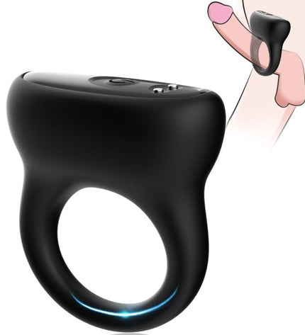 ARMONY - ANNEAU VIBRATEUR NOIR by ARMONY FOR HIM