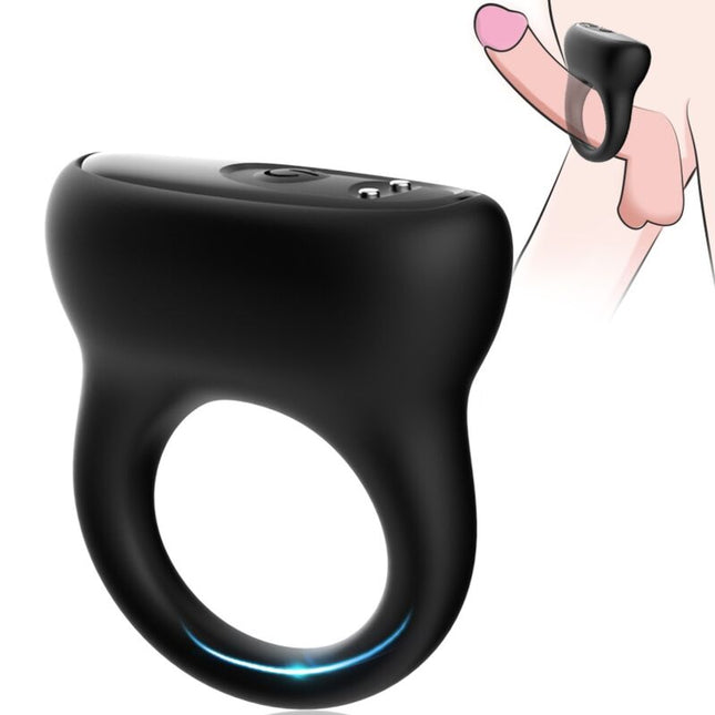 ARMONY - ANNEAU VIBRATEUR NOIR by ARMONY FOR HIM