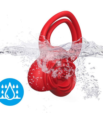 ARMONY - ANNEAU VIBRATEUR COEUR ROUGE by ARMONY FOR HIM