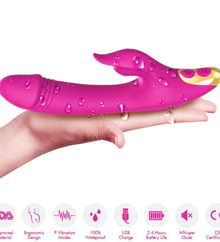 ARMONY - LOVE CLITORIS & G-SPOT SUCTION VIOLET by ARMONY STIMULATORS