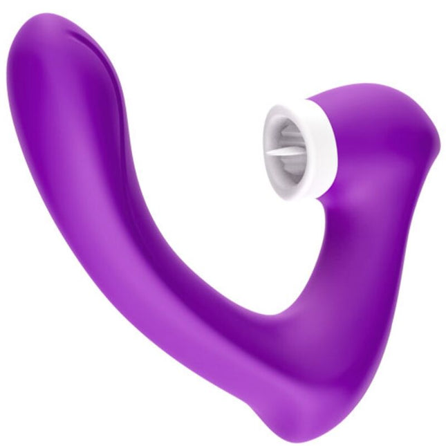 ARMONY - SECRETKISS LICKING VIBRANT CLITO & VIBRATEUR COURBE VIOLET by ARMONY STIMULATORS