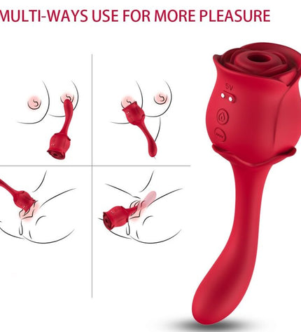 ARMONY - ROSELOVER SUCCION ET STIMULATEUR DE CLITORIS ROUGE by ARMONY STIMULATORS