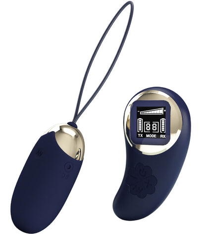 PRETTY LOVE - TÉLÉCOMMANDE OEUF VIBRANT MINA BLEU by PRETTY LOVE LED
