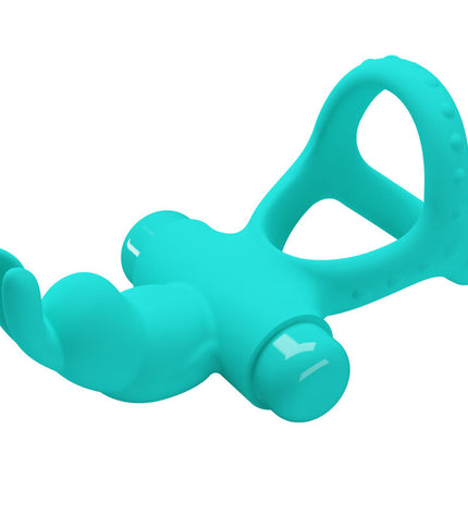 PRETTY LOVE - ANNEAU VIBRATEUR LAPIN VERT FIGGY by PRETTY LOVE MALE