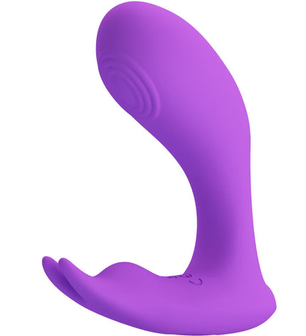 PRETTY LOVE - TÉLÉCOMMANDE À VIBRATION ET PULSATION IDABELLE VIOLET by PRETTY LOVE BOTTOM