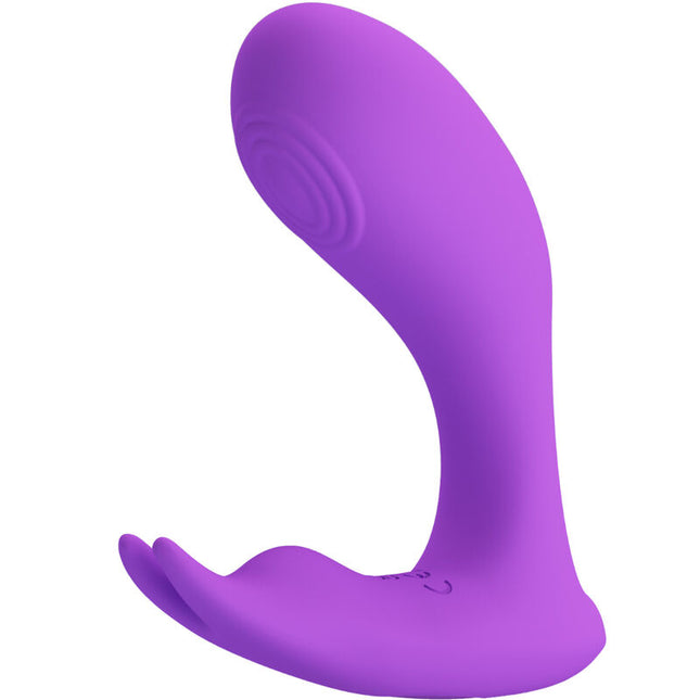PRETTY LOVE - TÉLÉCOMMANDE À VIBRATION ET PULSATION IDABELLE VIOLET by PRETTY LOVE BOTTOM