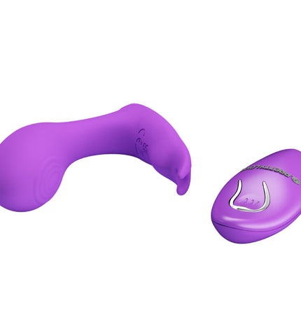 PRETTY LOVE - TÉLÉCOMMANDE À VIBRATION ET PULSATION IDABELLE VIOLET by PRETTY LOVE BOTTOM