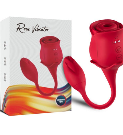 ARMONY - ASPIRATEUR ET VIBRATEUR DE CLITORIS ROSE 10 MODES ROUGE by ARMONY STIMULATORS