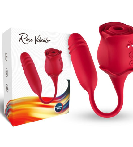 ARMONY - ROSEKNIGTH ASPIRATEUR DE CLITORIS ET VIBRATEUR ROUGE by ARMONY STIMULATORS
