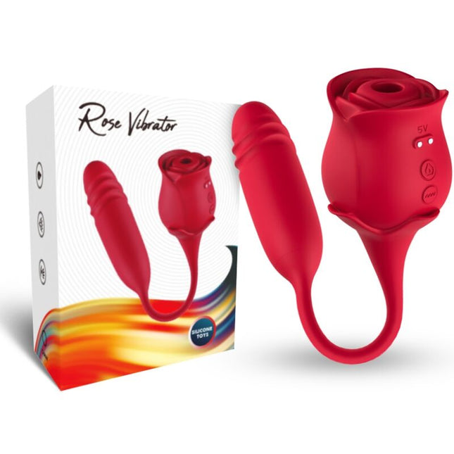 ARMONY - ROSEKNIGTH ASPIRATEUR DE CLITORIS ET VIBRATEUR ROUGE by ARMONY STIMULATORS