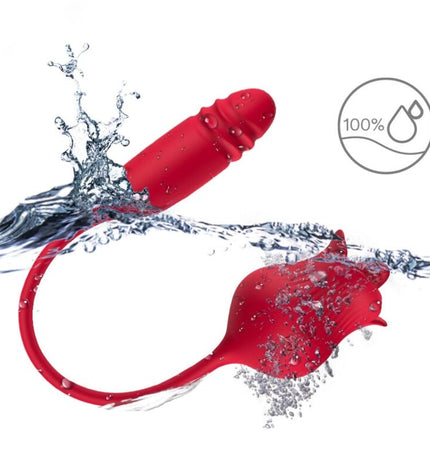 ARMONY - ROSELIP LICKING VIBRANT CLITO & VIBRATEUR ROUGE by ARMONY STIMULATORS
