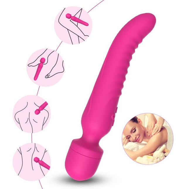ARMONY - MISSION MASSAGER & VIBRATEUR EFFET CHALEUR FUCHSIA by ARMONY MASSAGERS