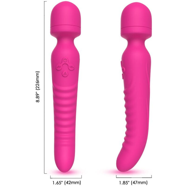 ARMONY - MISSION MASSAGER & VIBRATEUR EFFET CHALEUR FUCHSIA by ARMONY MASSAGERS