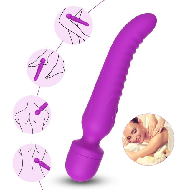 ARMONY - MISSION MASSAGER & VIBRATEUR EFFET CHALEUR VIOLET by ARMONY MASSAGERS