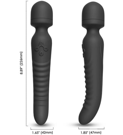 ARMONY - MISSION MASSAGER & VIBRATEUR EFFET CHALEUR NOIR by ARMONY MASSAGERS