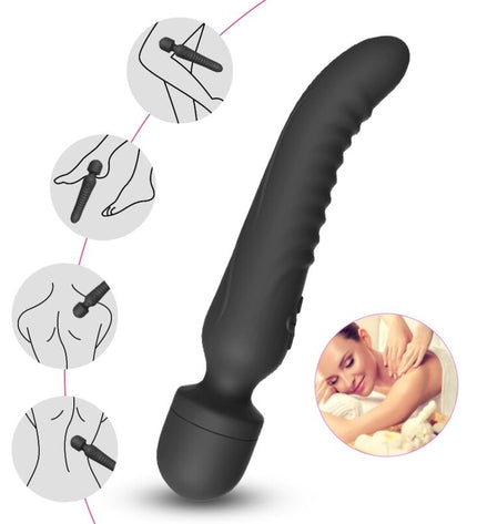 ARMONY - MISSION MASSAGER & VIBRATEUR EFFET CHALEUR NOIR by ARMONY MASSAGERS