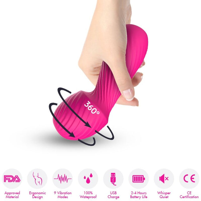 ARMONY - DAZZLE MASSAGER & VIBRATEUR PETIT FUCHSIA by ARMONY MASSAGERS