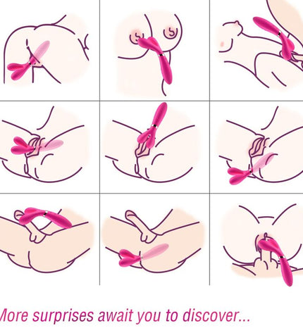 ARMONY - Y-WAND MASSAGE & VIBRATEUR DOUBLE TÊTE FUCHSIA by ARMONY MASSAGERS