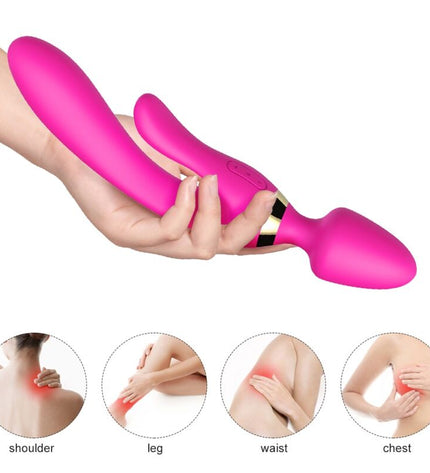 ARMONY - MASSEUR & VIBRATEUR LAPIN FUCHSIA by ARMONY MASSAGERS