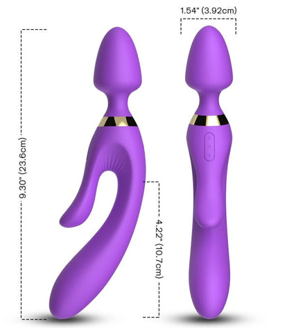 ARMONY - MASSEUR & VIBRATEUR LAPIN VIOLET by ARMONY MASSAGERS