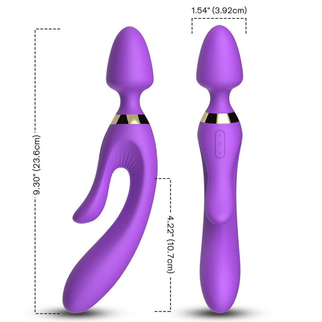 ARMONY - MASSEUR & VIBRATEUR LAPIN VIOLET by ARMONY MASSAGERS