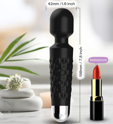 ARMONY - MASSEUR ET VIBRATEUR POSTMAN TÊTE SUPER FLEXIBLE NOIR by ARMONY MASSAGERS