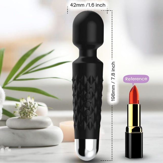 ARMONY - MASSEUR ET VIBRATEUR POSTMAN TÊTE SUPER FLEXIBLE NOIR by ARMONY MASSAGERS